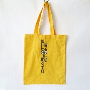 CHARLOTTE STONE CANVAS TOTE BAG